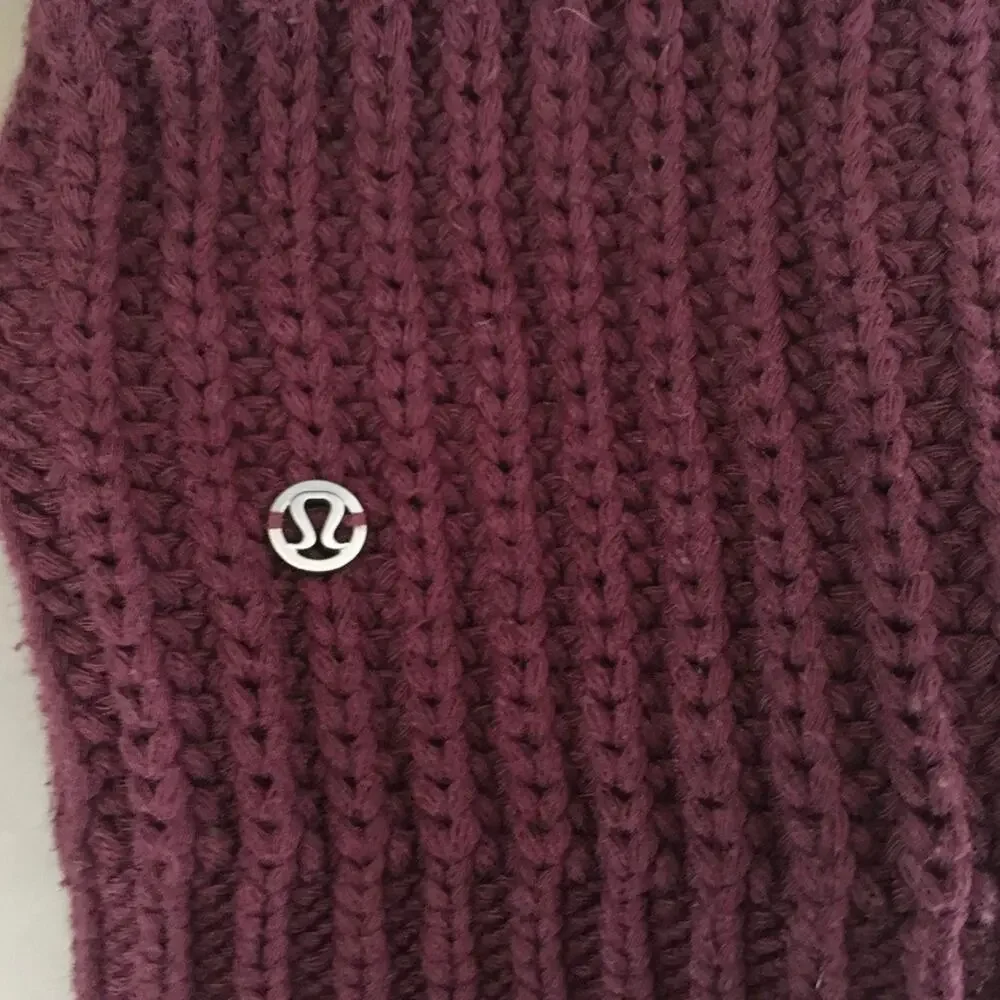 Lululemon Bring The Cozy Cable Knit Turtleneck Sweater